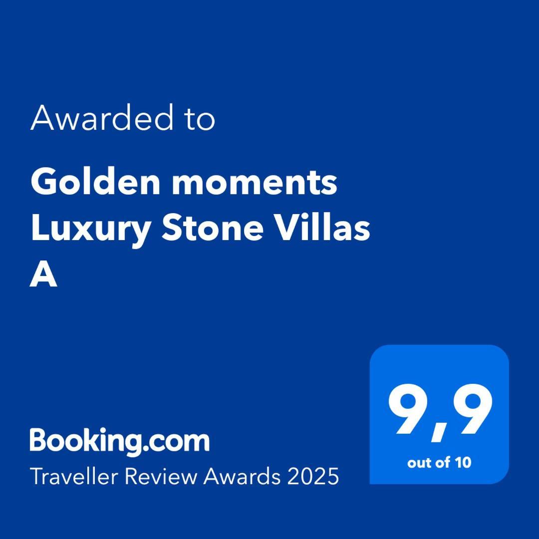 Golden Moments Luxury Stone Villas A Meszariá Kültér fotó